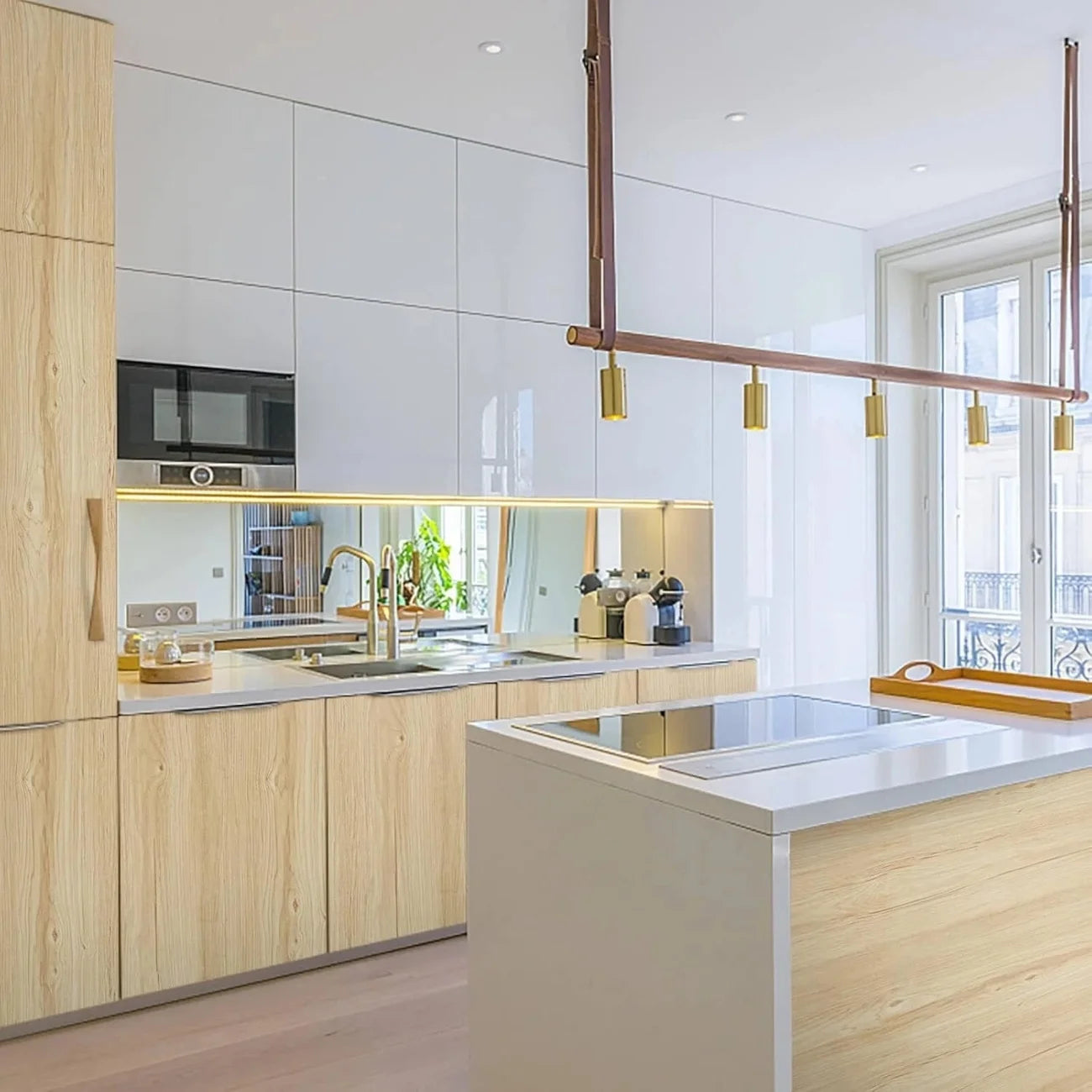 Self-Adhesive Wooden Sheet | Peel & Stick Wallpaper for Furniture Walls Kitchen Decor  | YM502