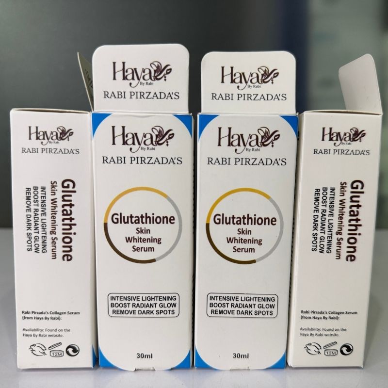 Haya Glutathione Skin Whitening Serum 30ml | Brightening, Anti-Aging & Dark Spot Remover