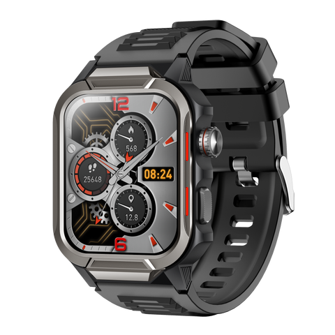 Smart Watch for Men 3ATM Waterproof Smartwatch 1.96 inch screen for Android and iOS Phones Fitness Tracker Watch with 100+ Sports Modes