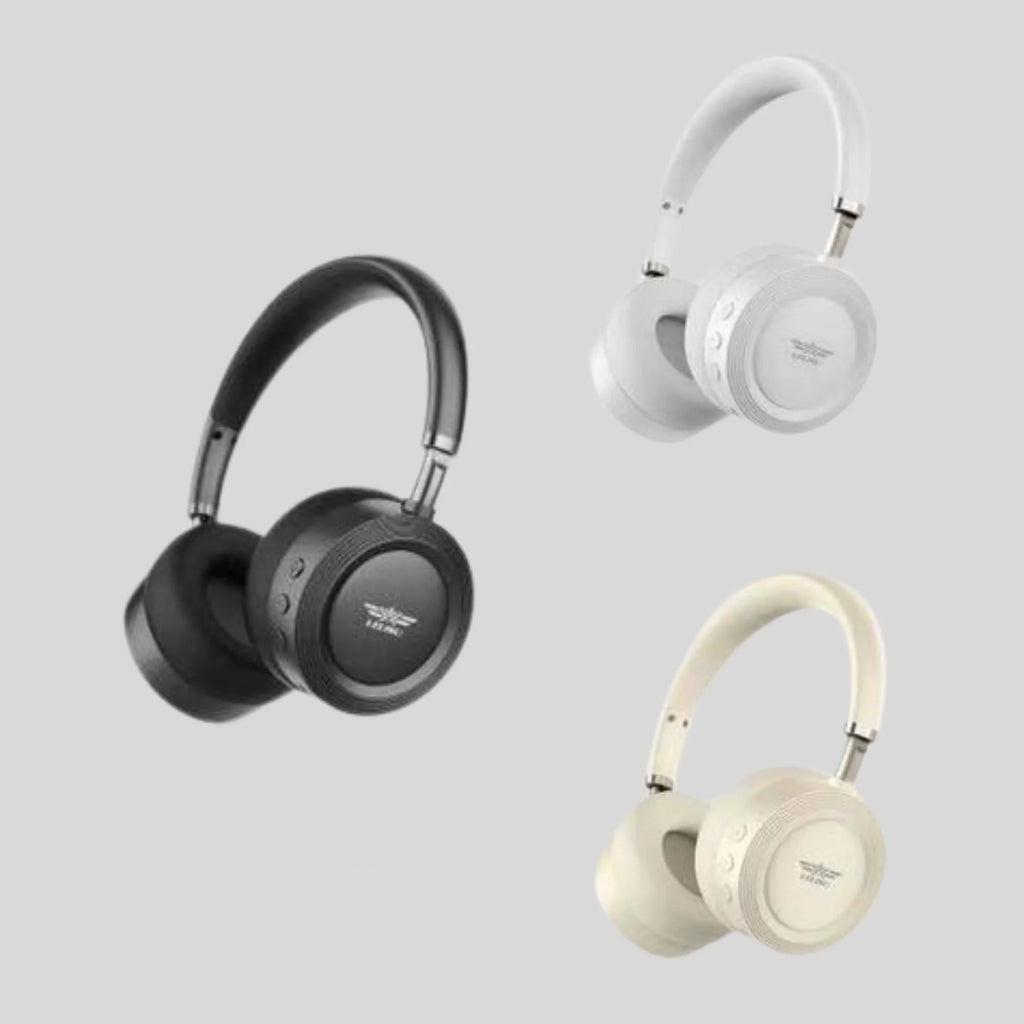 Lelisu LS-253 Wireless Headphones | Bluetooth Over-Ear Headset with Type-C Charging