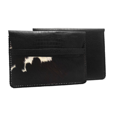 Luxe Hide Sleeve – Premium Cowhide Leather MacBook & iPad Case