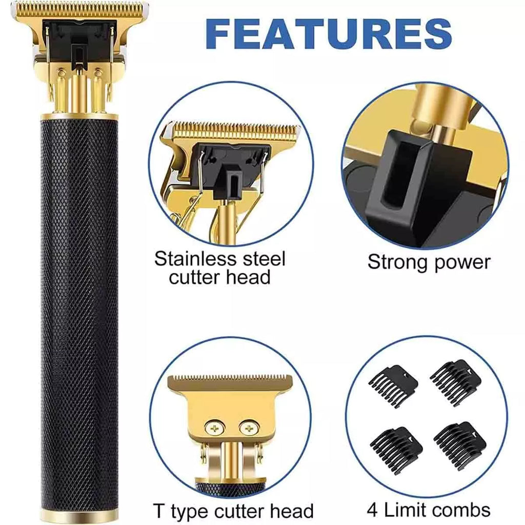 Professional T9 Trimmer I  Hair And Beard Trimmer | Semi Metal